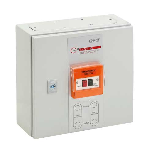 רכזת שחרור עשן A4 עם בקר מובנה